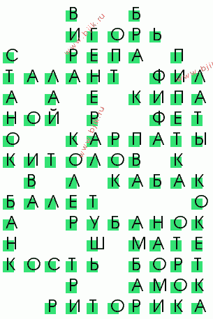 сканворд 1295