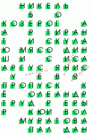 сканворд 1311