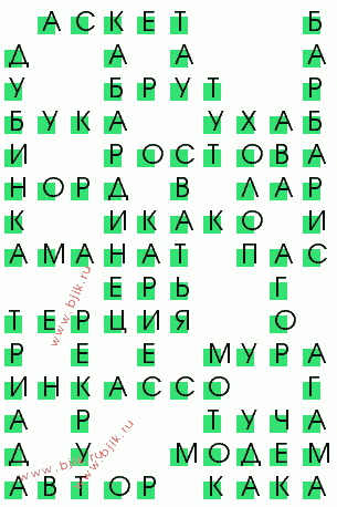 сканворд 1315
