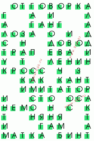 сканворд 1323