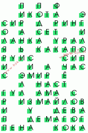 сканворд 1332