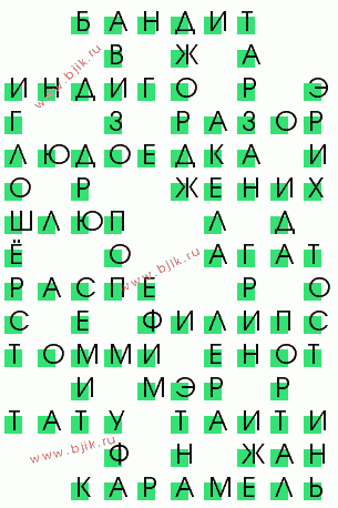 сканворд 1367