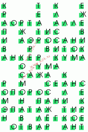 сканворд 1386