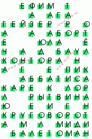 сканворд 1388