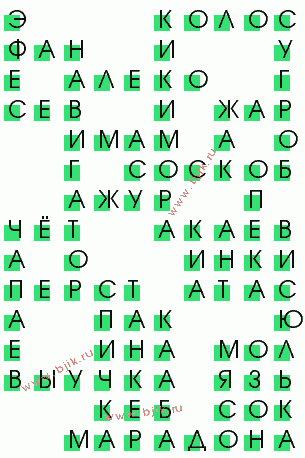 сканворд 1392