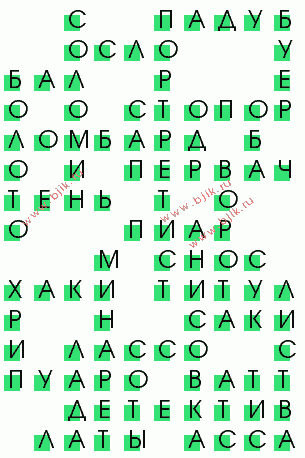 сканворд 1412