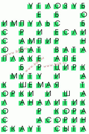сканворд 1418