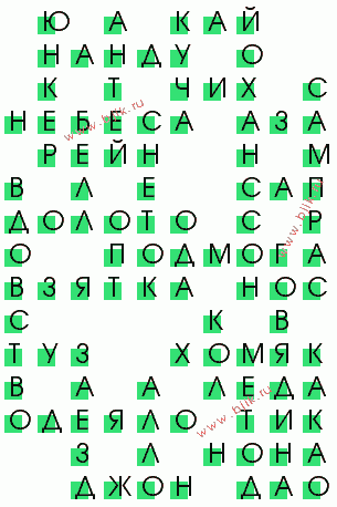 сканворд 1425