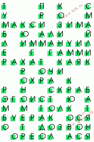 сканворд 1429