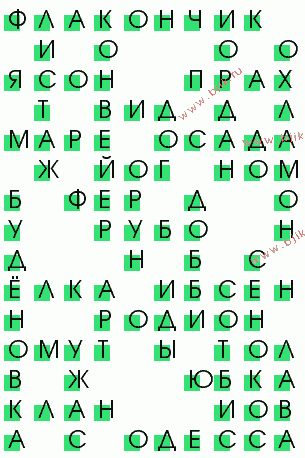 сканворд 1444