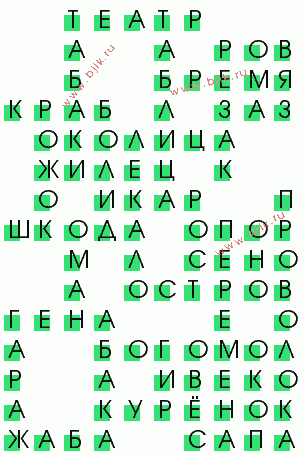 сканворд 1487