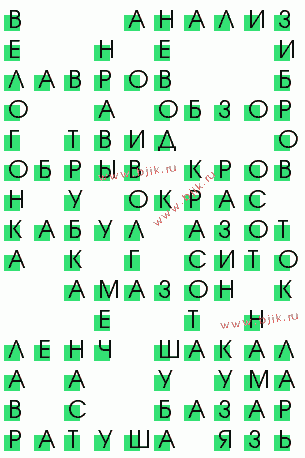 сканворд 1506