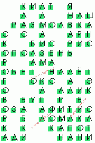 сканворд 1519