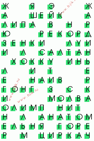 сканворд 1583