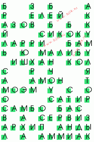 сканворд 1592