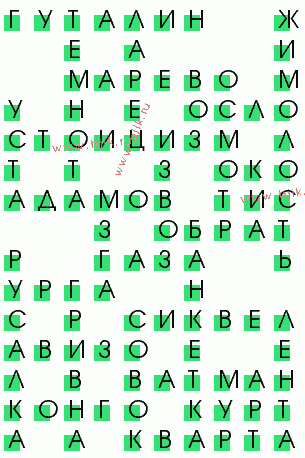 сканворд 1603