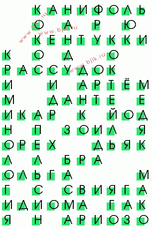 сканворд 1615