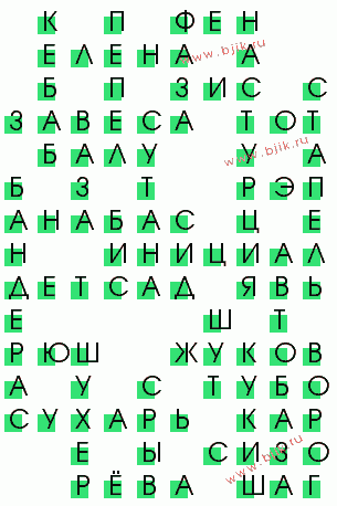 сканворд 1628