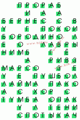 сканворд 1631