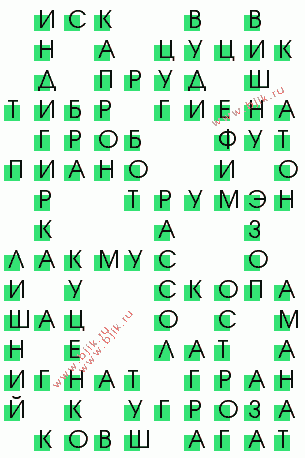 сканворд 1635