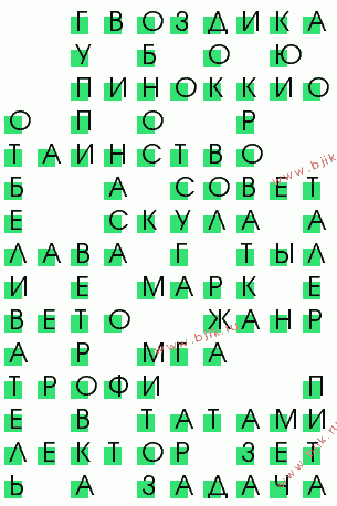 сканворд 1653