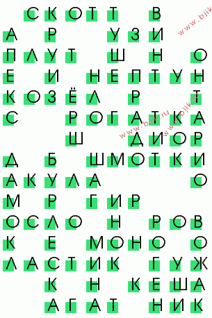 сканворд 1667