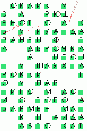 сканворд 1677
