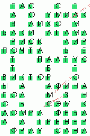 сканворд 1678