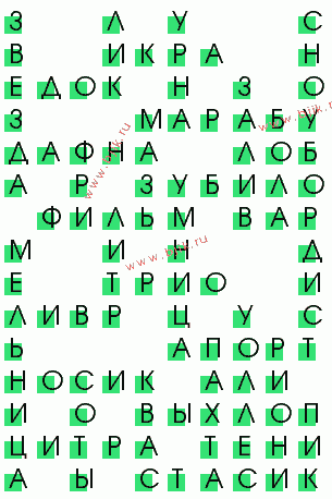 сканворд 1680