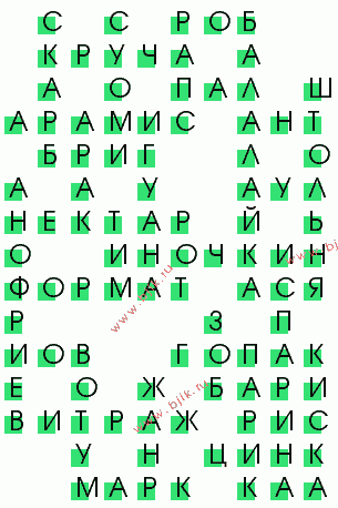 сканворд 1681