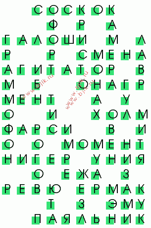 сканворд 1695