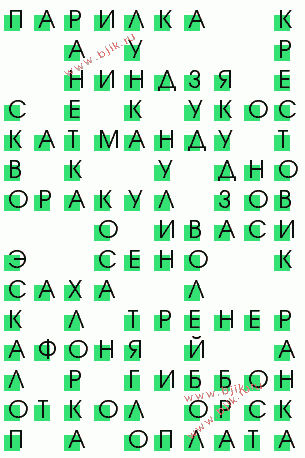 сканворд 1711