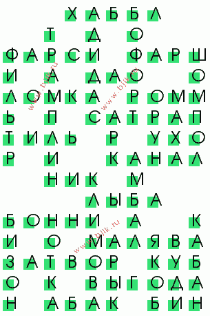 сканворд 1718