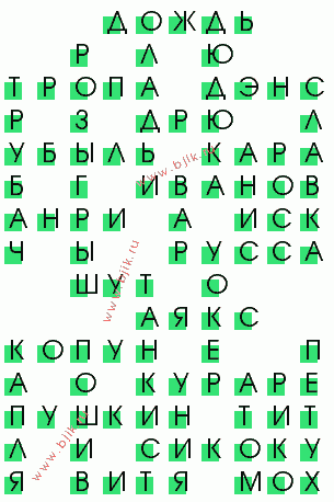 сканворд 1731