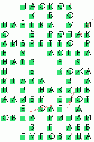 сканворд 1732