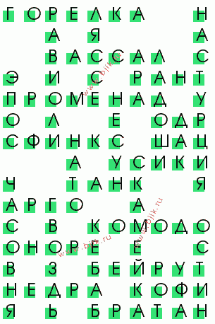 сканворд 1774