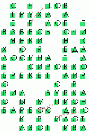 сканворд 1781