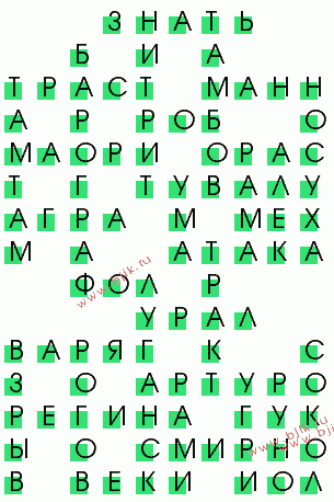 сканворд 1782