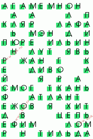 сканворд 1791