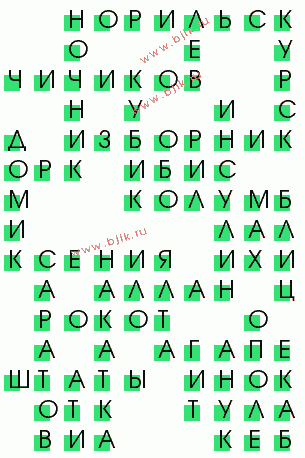 сканворд 984