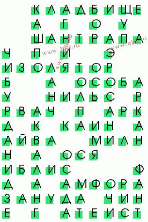 сканворд 1810