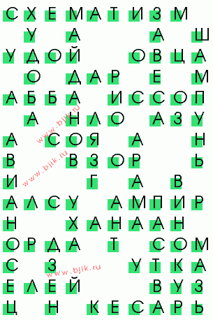 сканворд 1812