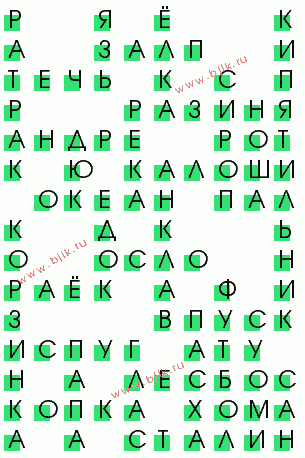 сканворд 1813
