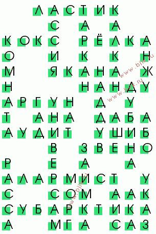 сканворд 1868