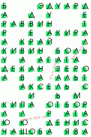 сканворд 1923