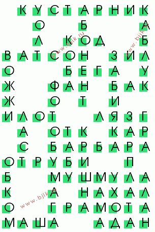 сканворд 1987