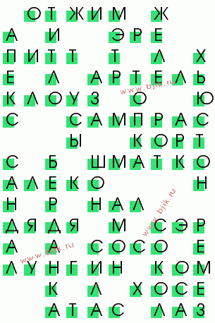 сканворд 2004