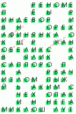 сканворд 2014