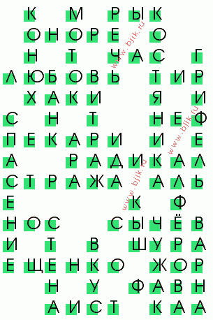 сканворд 2045