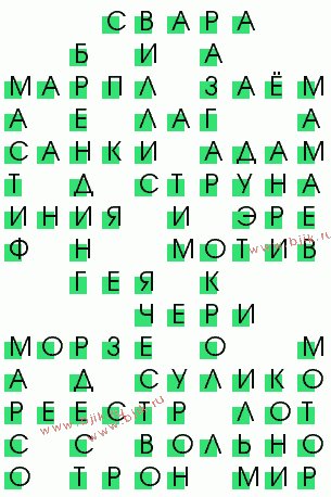 сканворд 2083